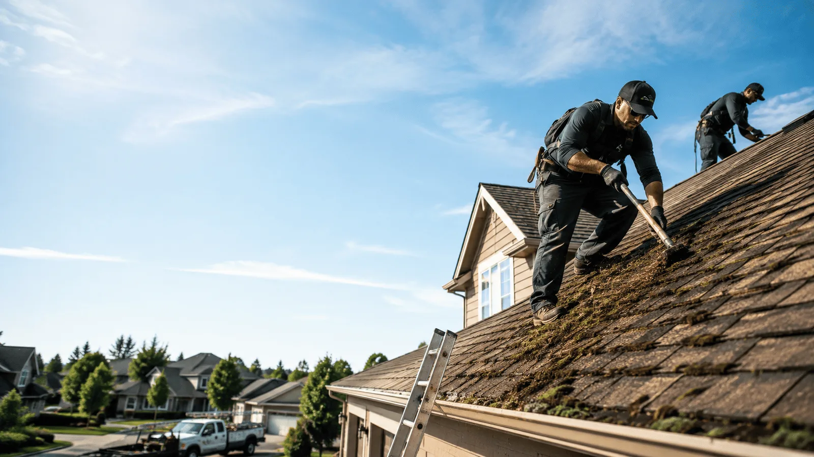 Roof Moss Removal in Barrington, NJ near me